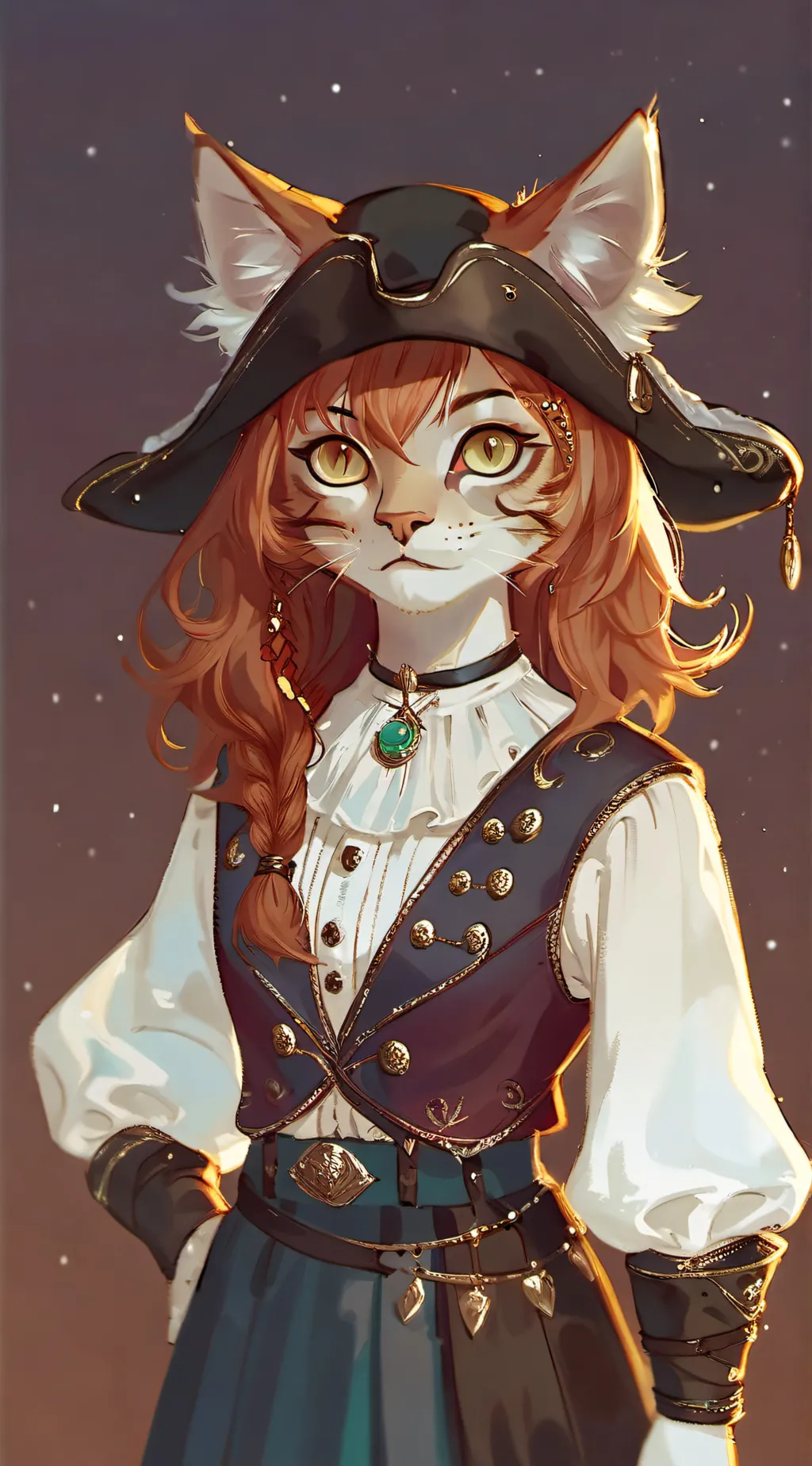 ai character: Calypso  background
