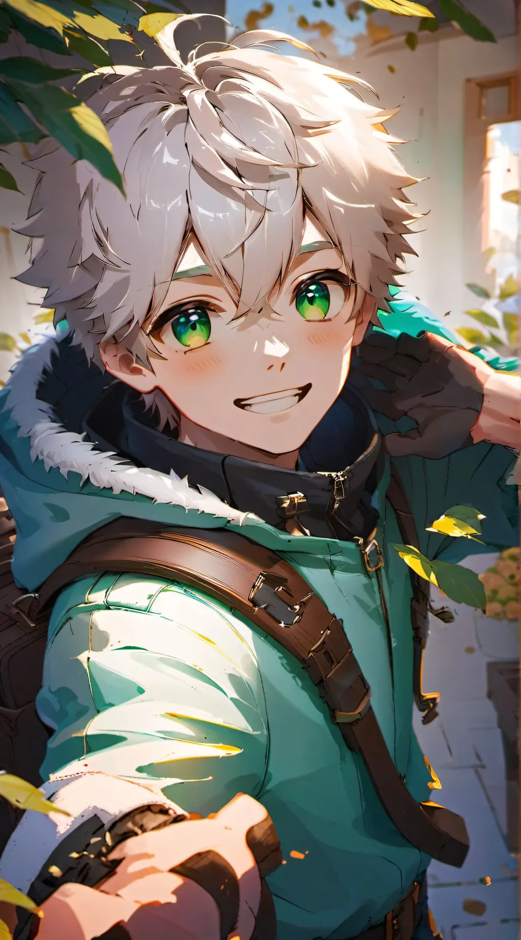 ai character: Ashton  background