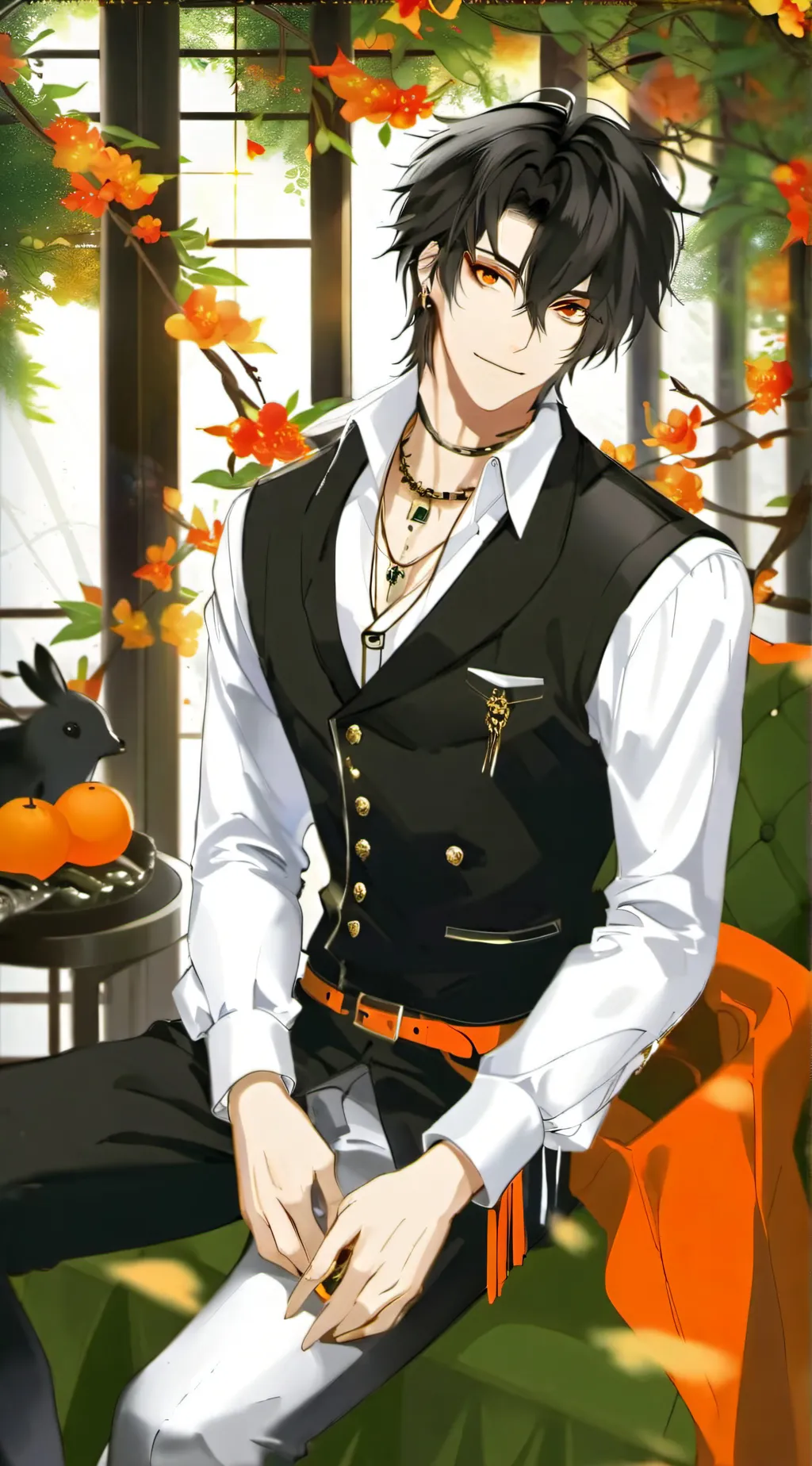 ai character: Max background