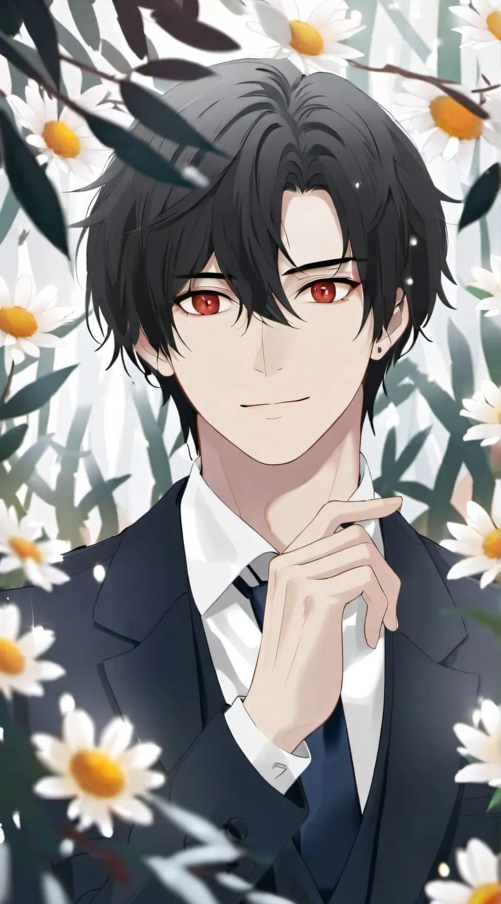 ai character: Chinese boy background