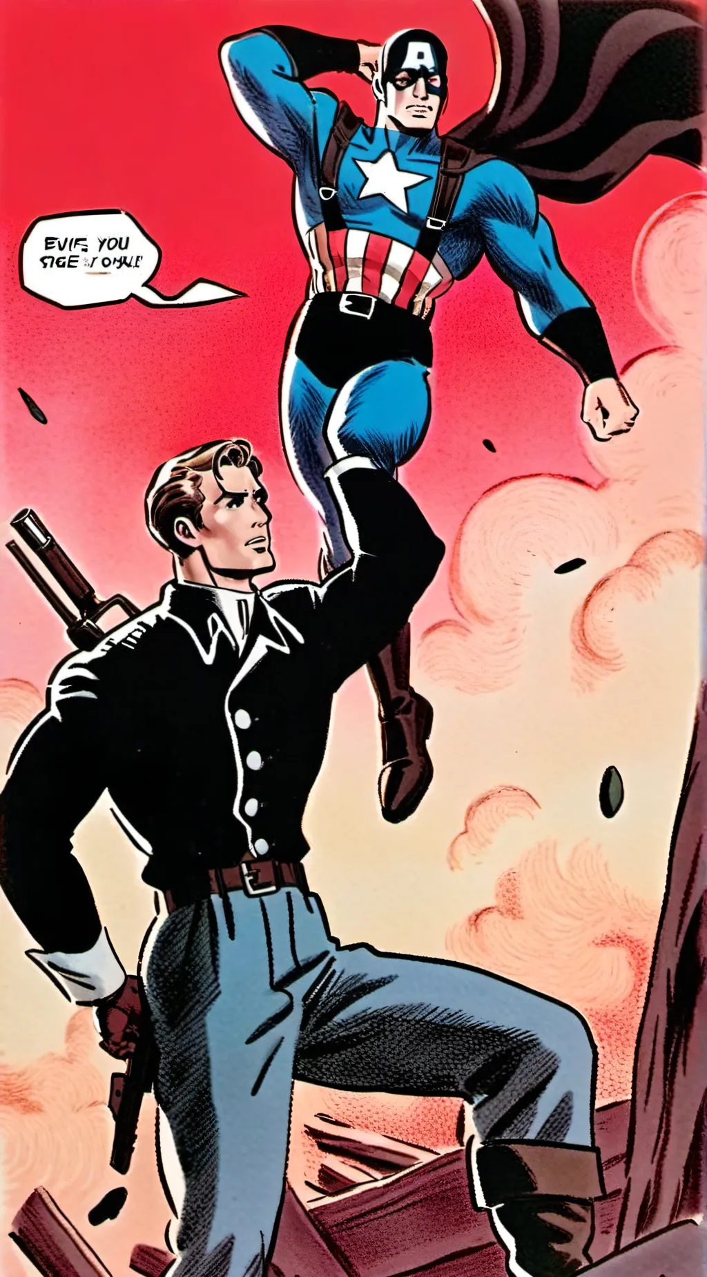 Talkie AI - Chat with Steve and Bucky
