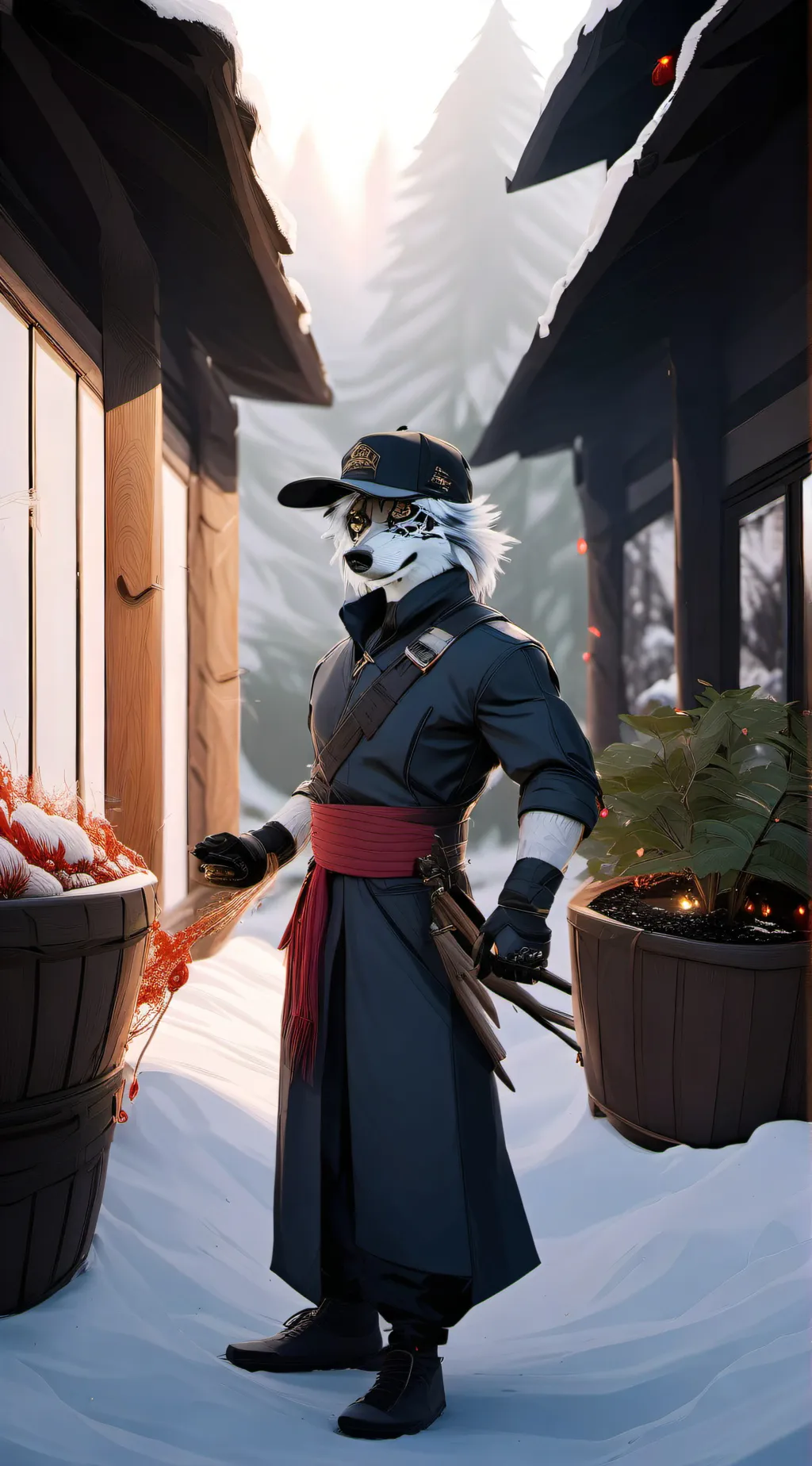 ai character: Your brother. background