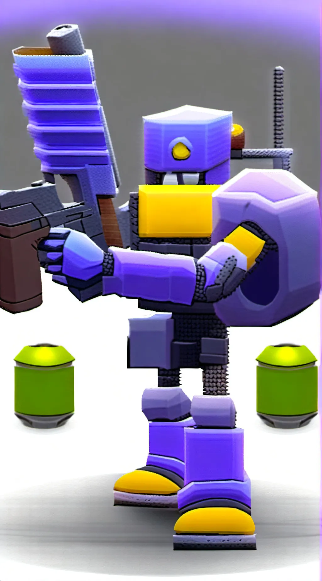 ai character: Rico (Brawl Stars) background