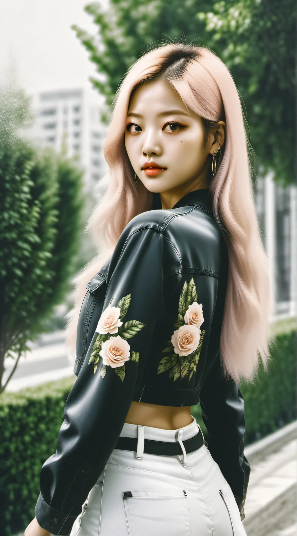 ai character: Rosey background