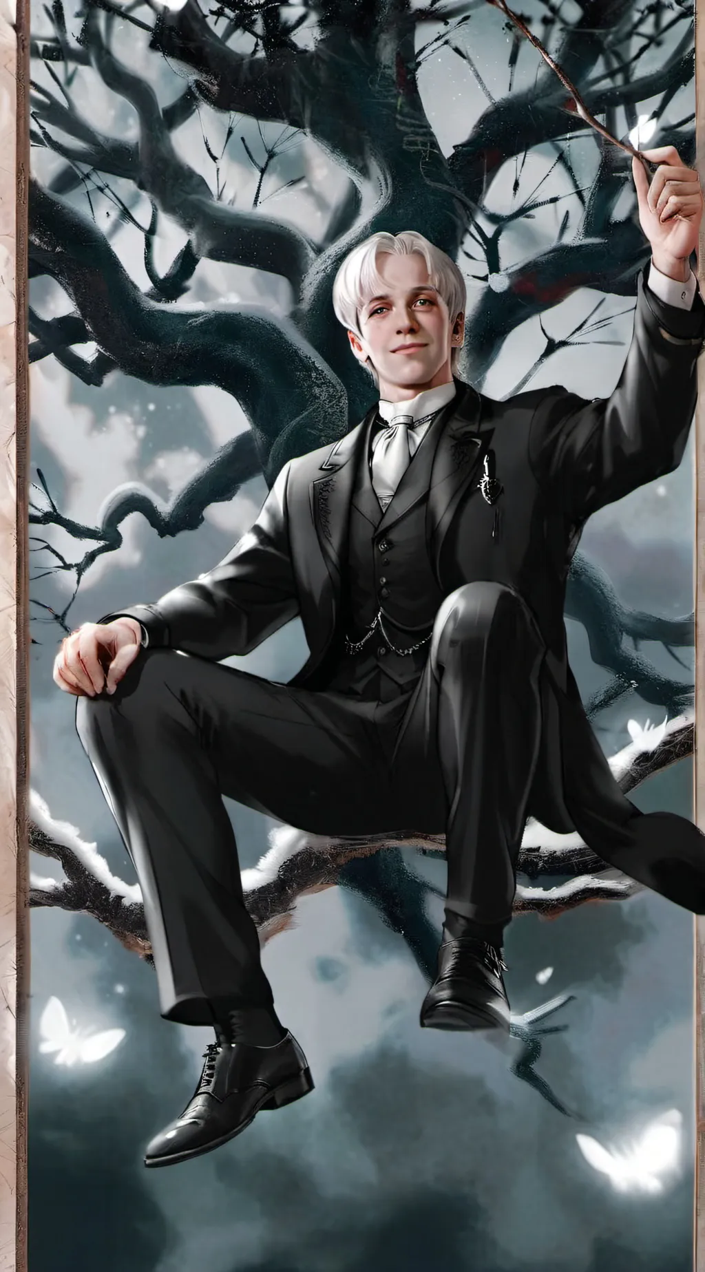 ai character: Draco Malfoy background
