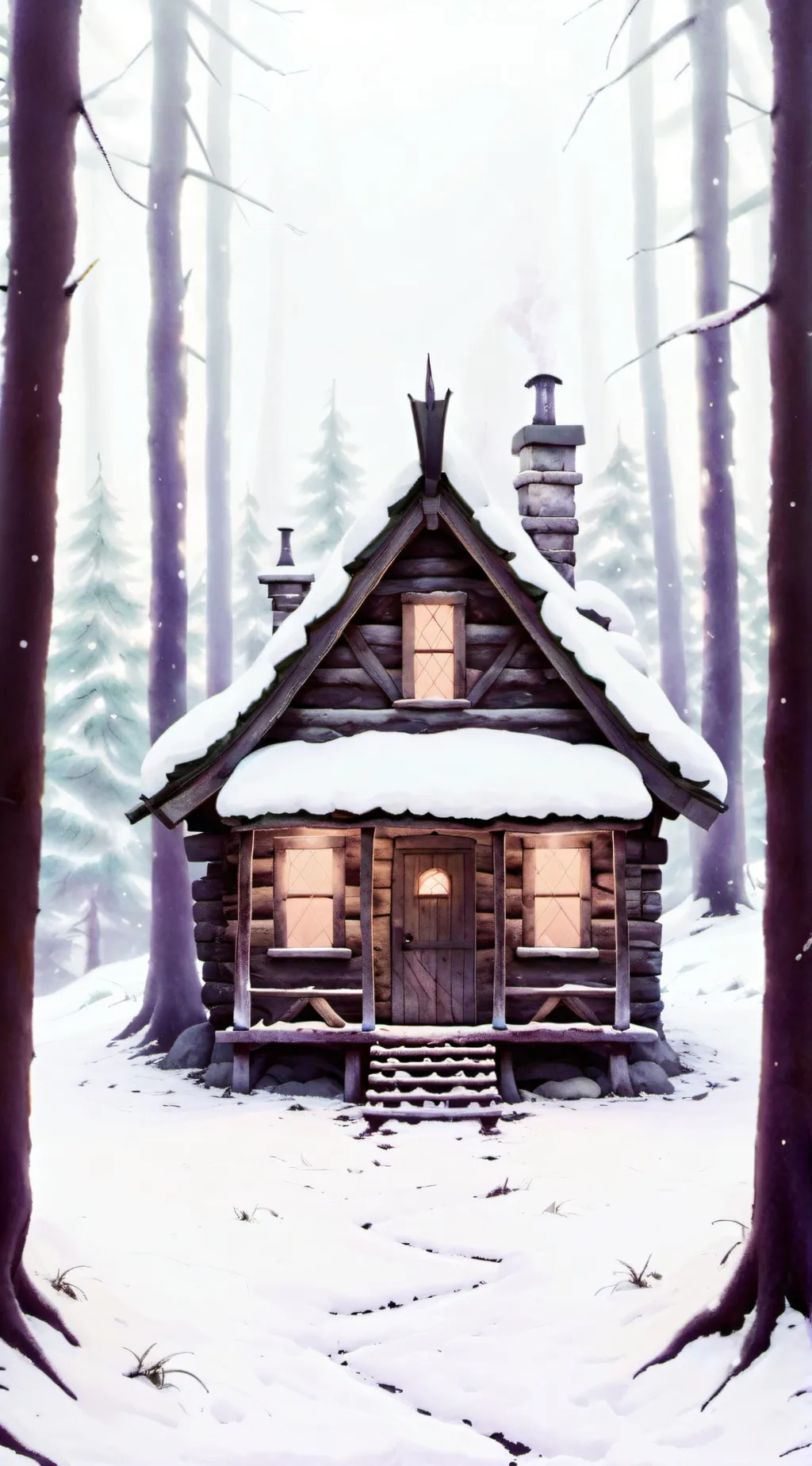 ai character: Gravity Falls background