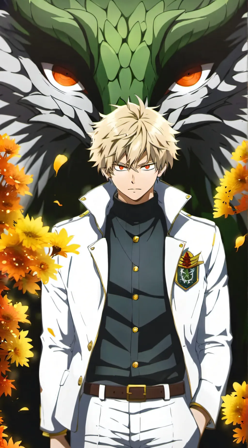 ai character: demon bakugo background