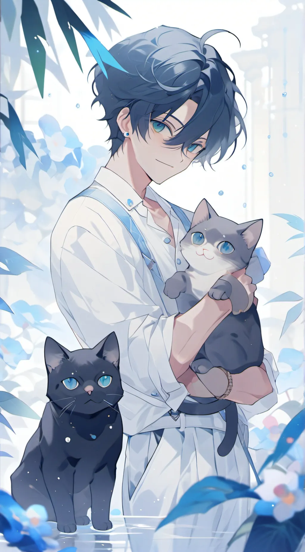 ai character: Mark-• background