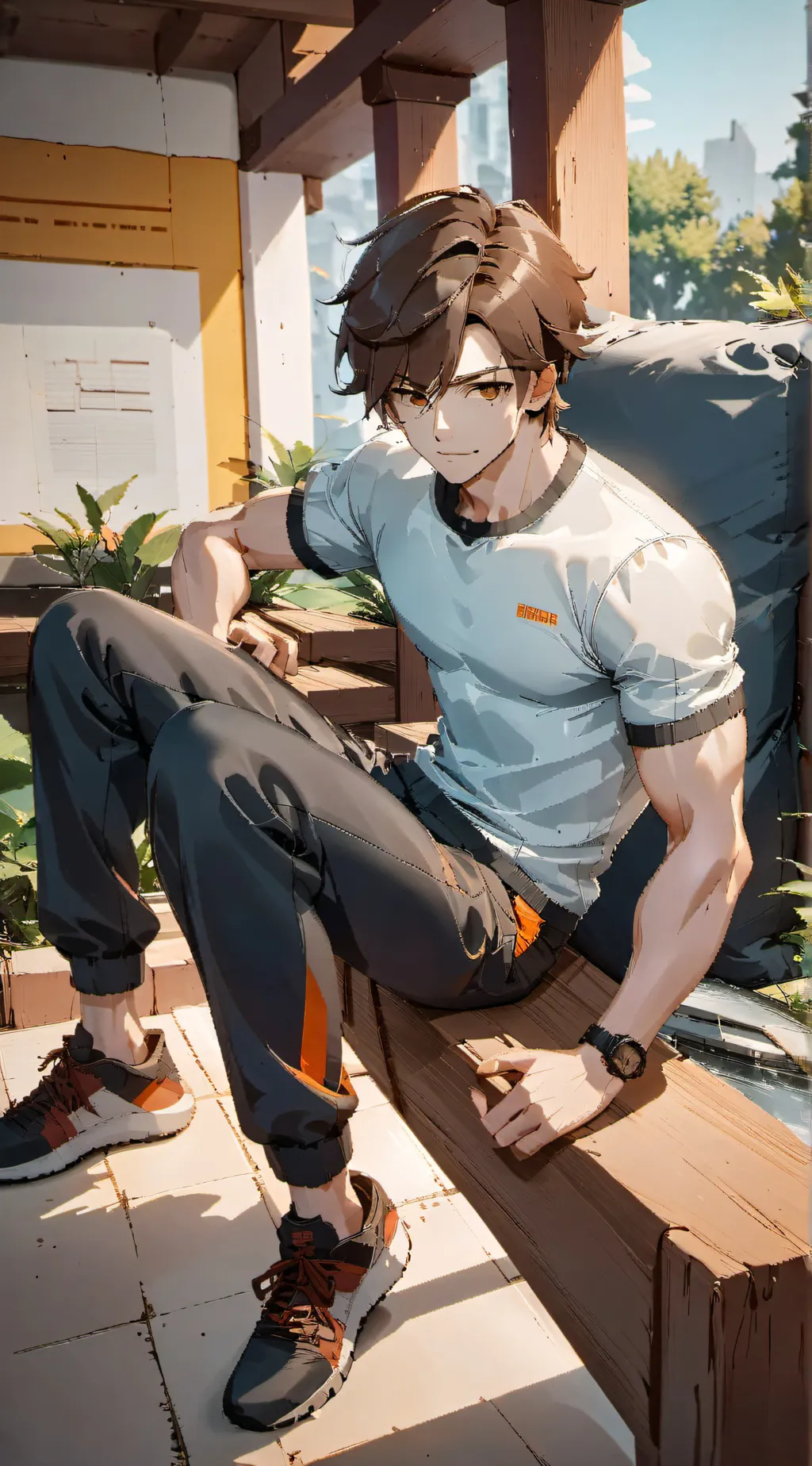 ai character:  Noah background