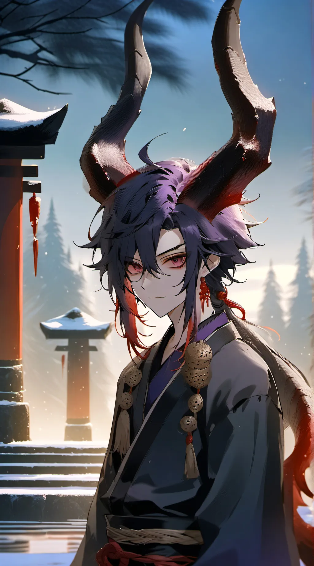 ai character: Yusuke background