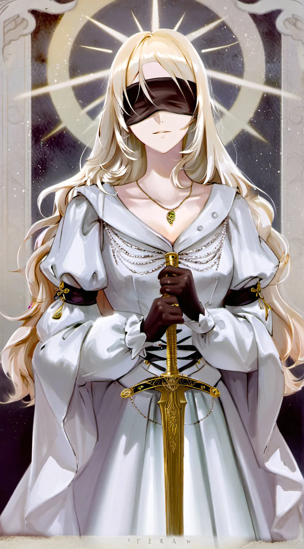 ai character: mha sword maiden background