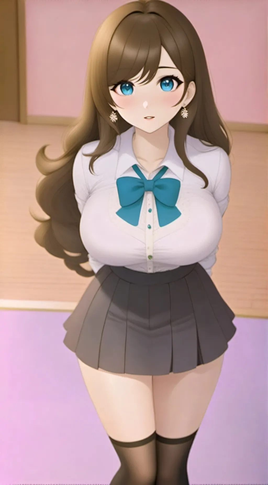 ai character: minara hanazawa  background