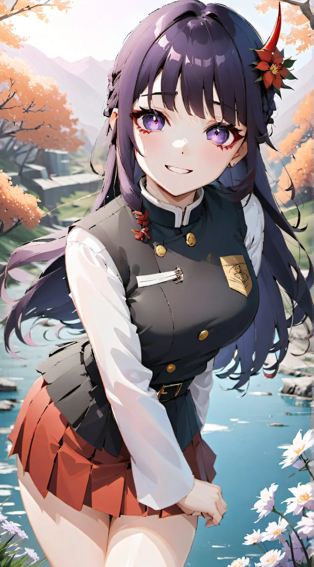 ai character: Hashira background