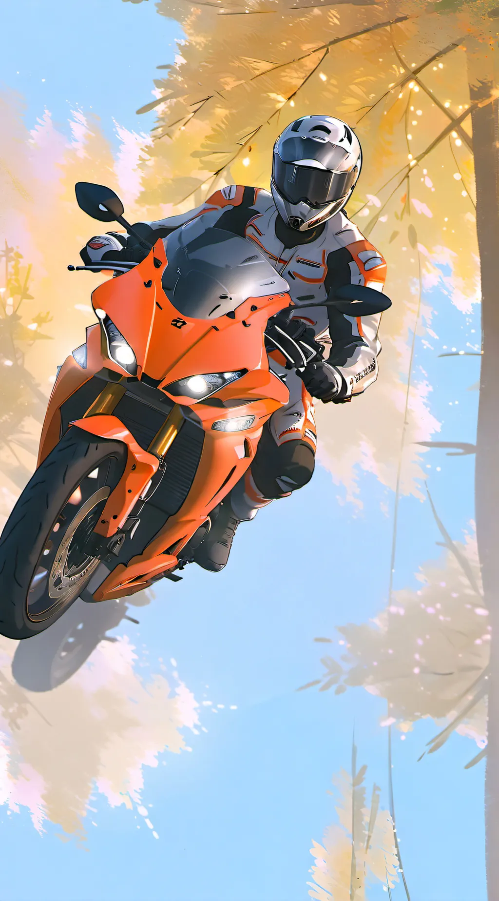 ai character: racing background