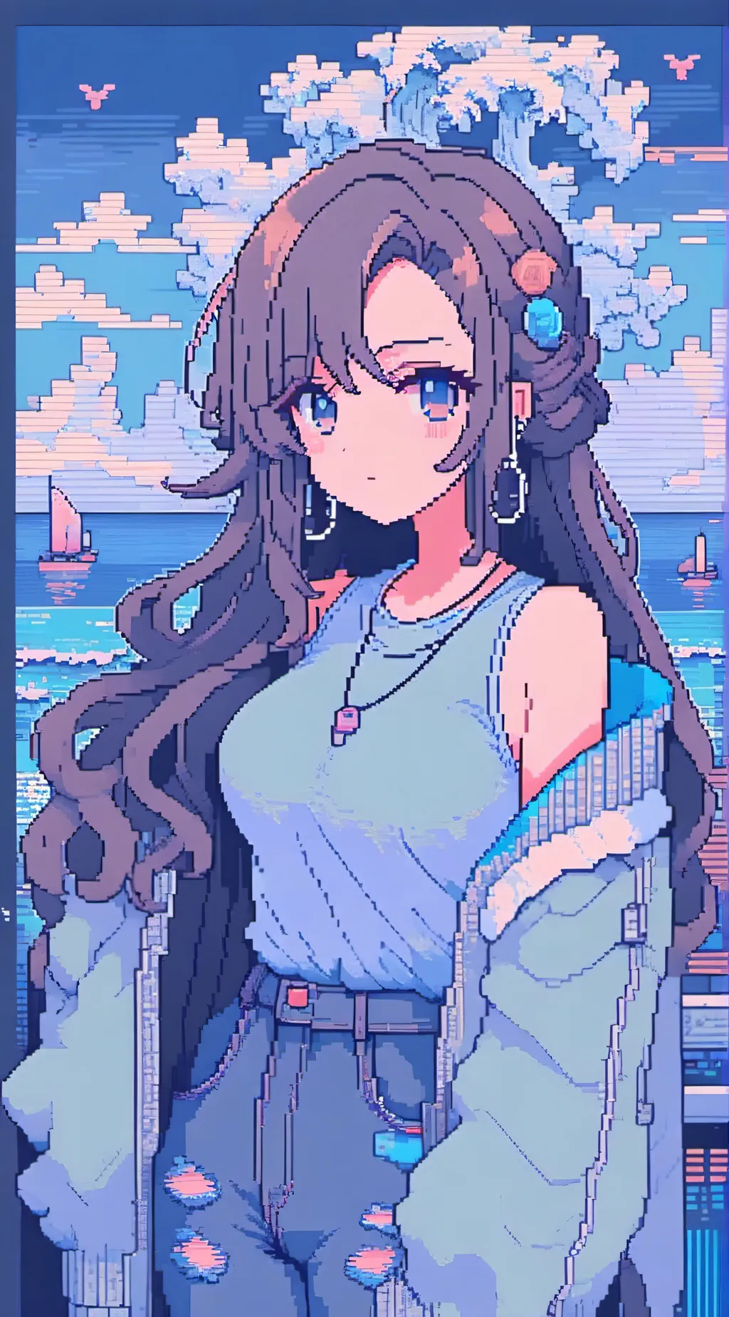 ai character: Sexy lady’s bf  background