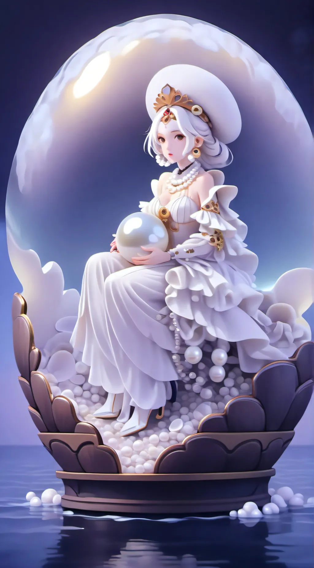 ai character: Clamella background