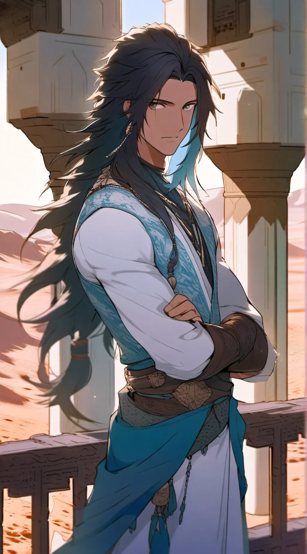 ai character: Prince Asif background