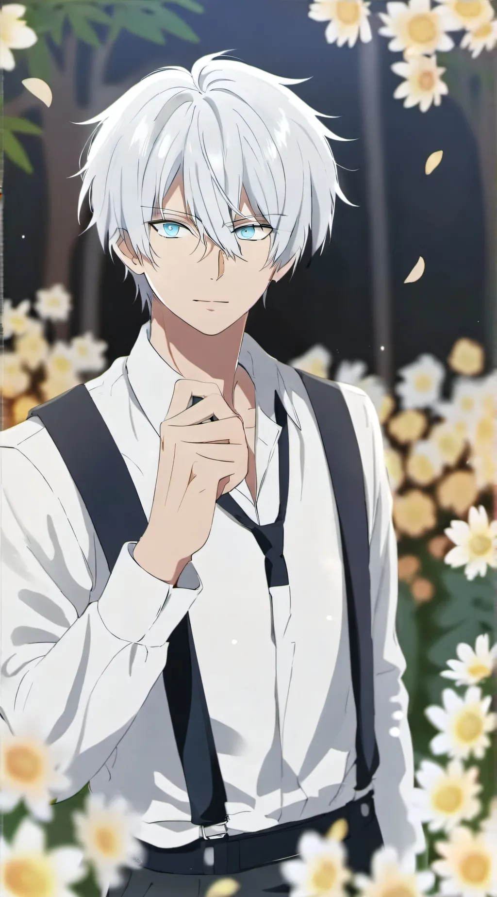 ai character: Gojo satoru  background