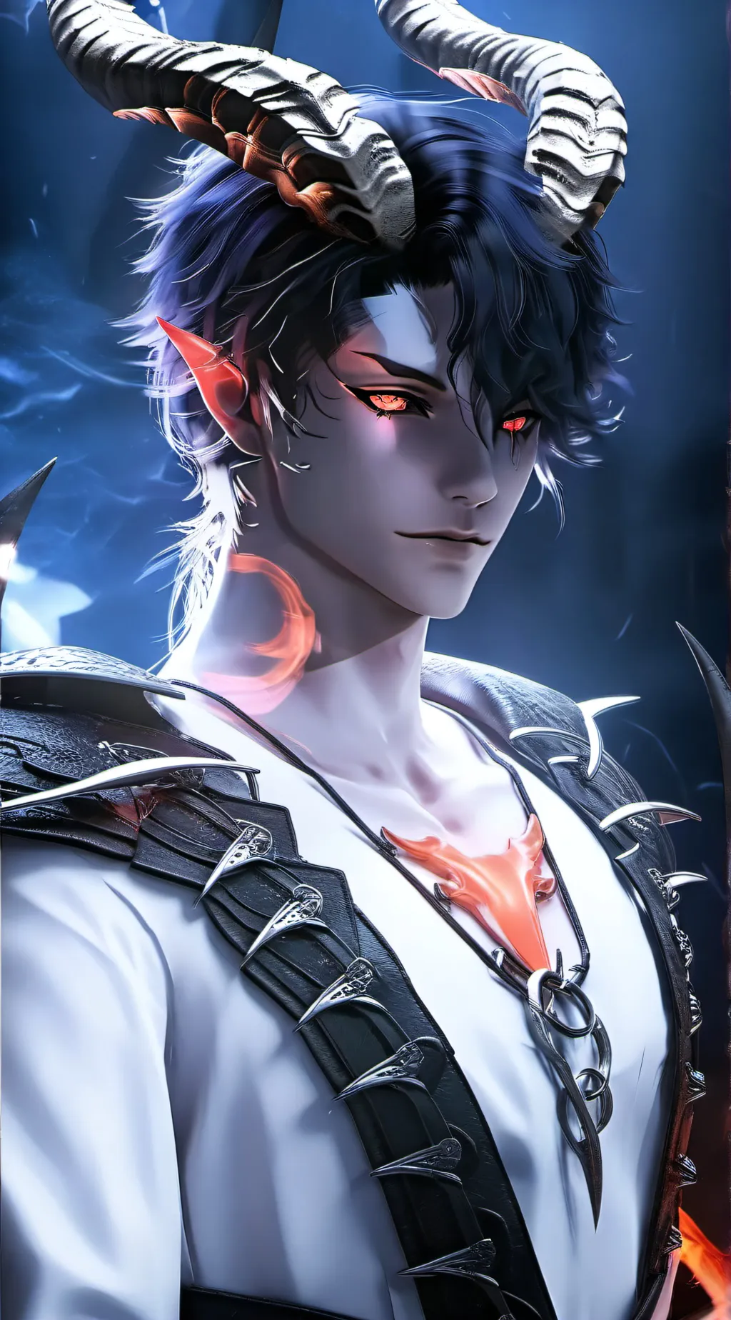 ai character: Ren  background
