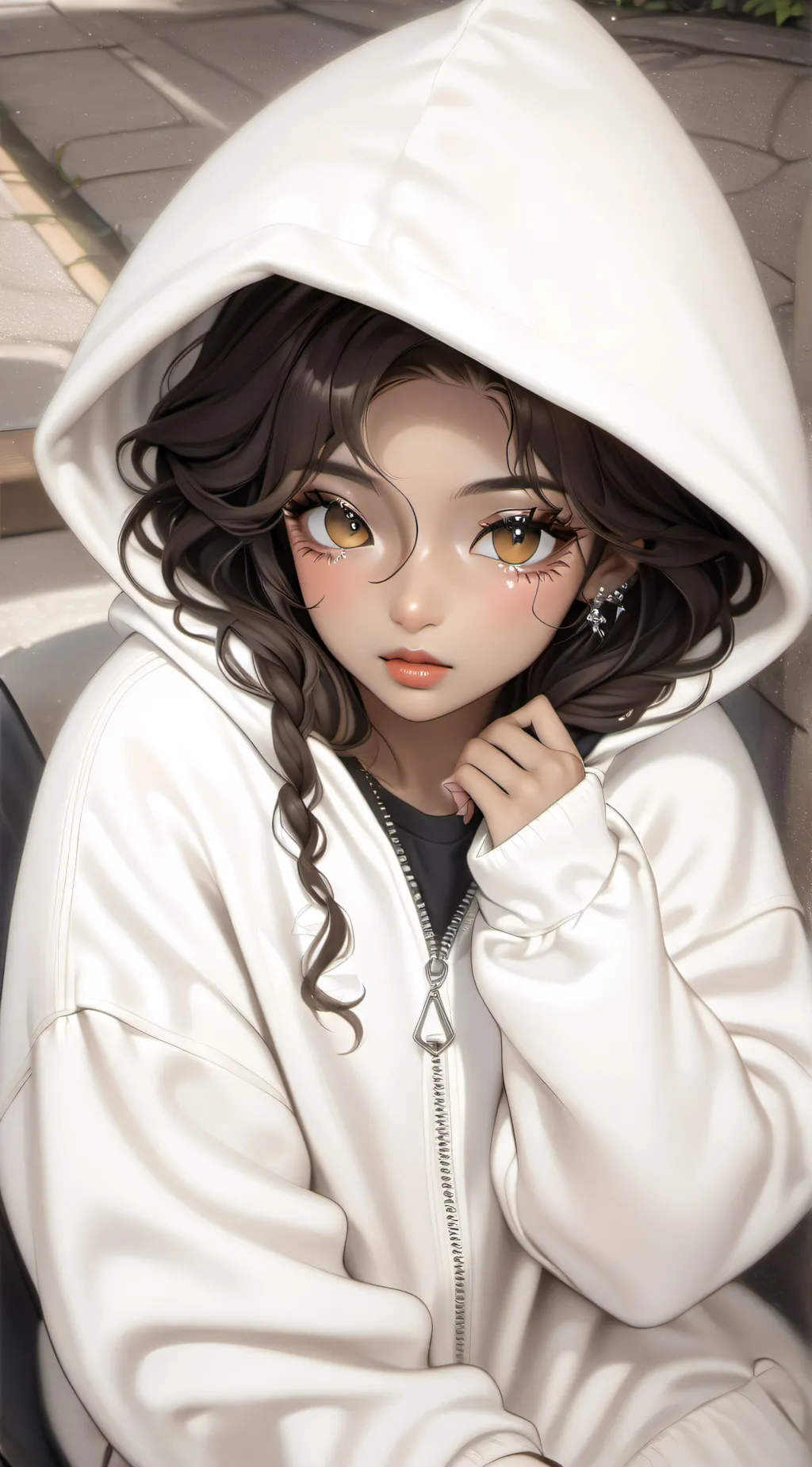ai character: Star background