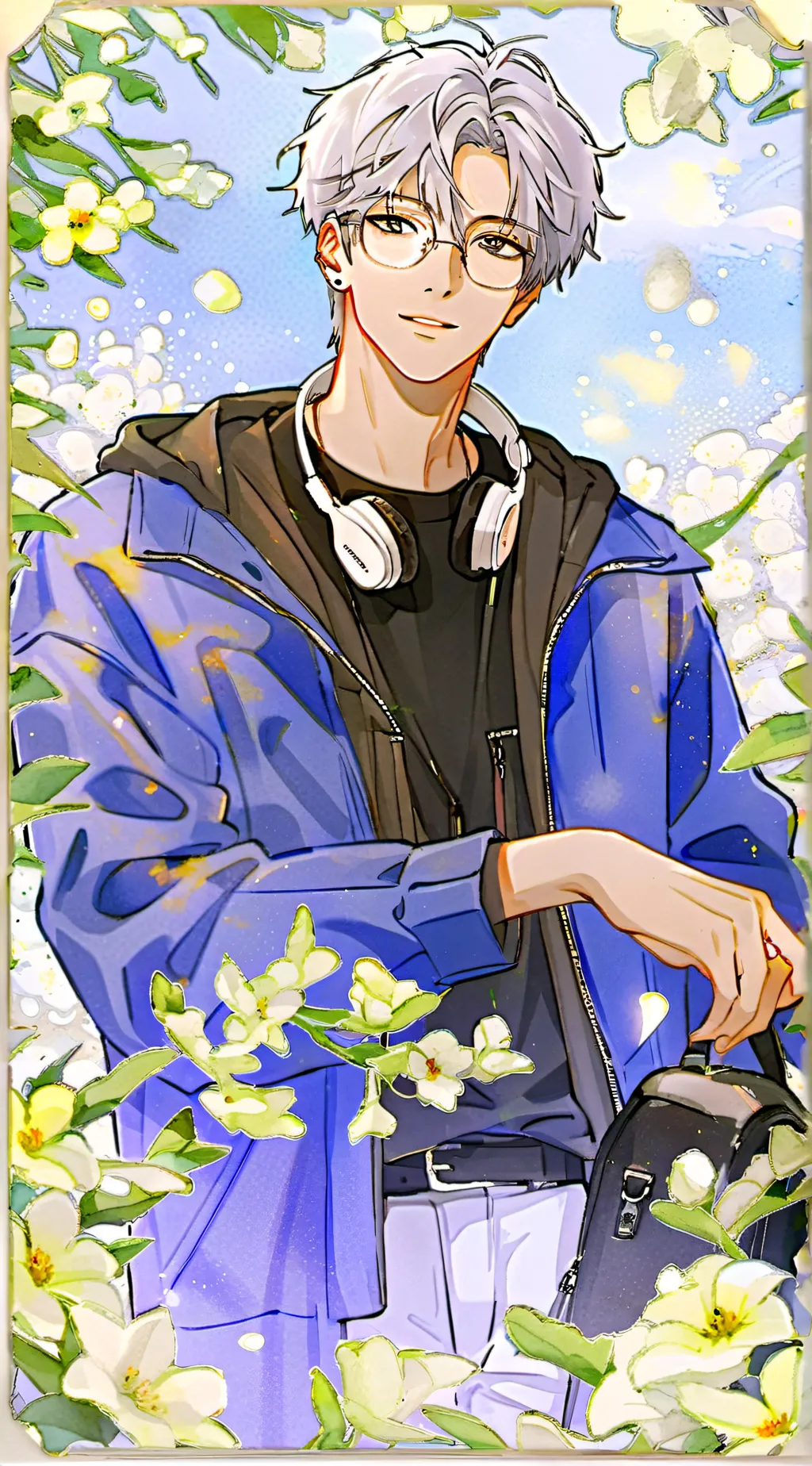 ai character: 本 background