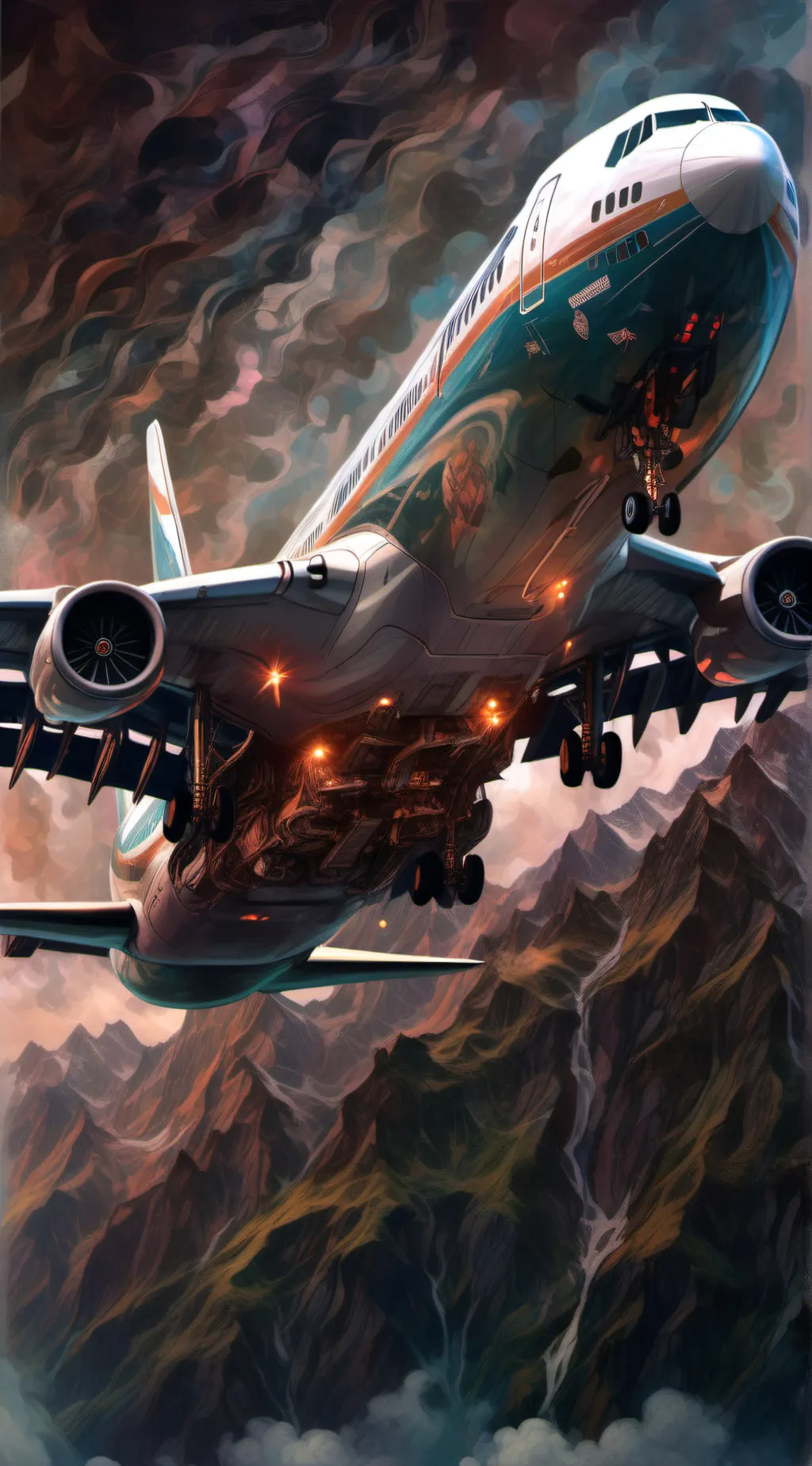ai character: Boeing 707 background