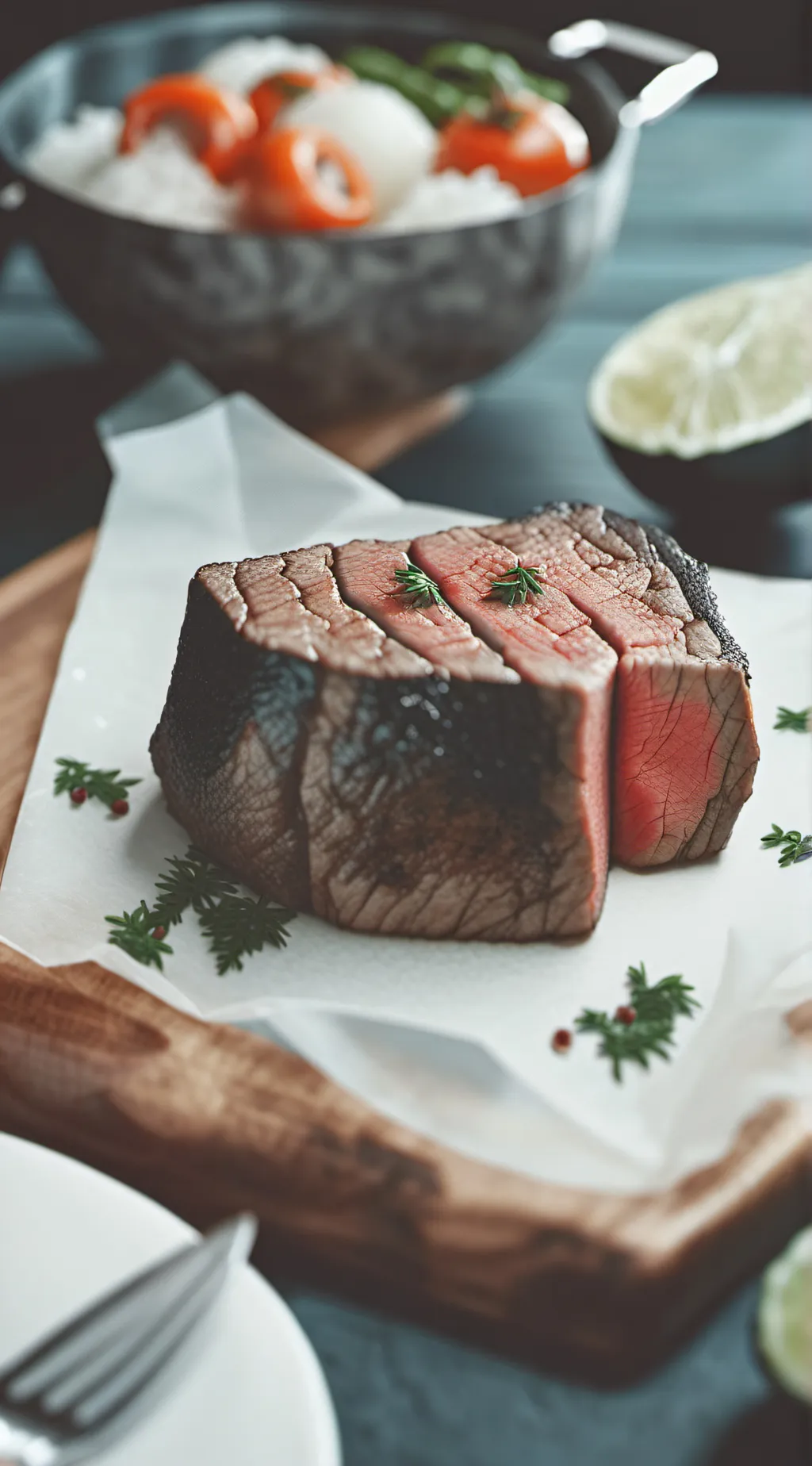 ai character: Charlie the steak background