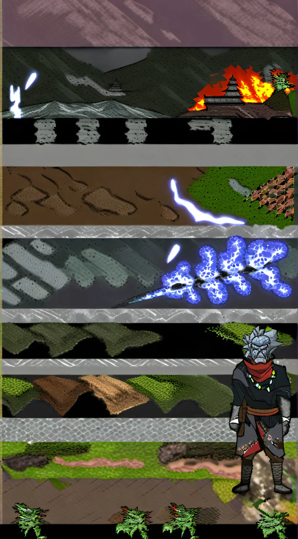 ai character: Elemental Masters background
