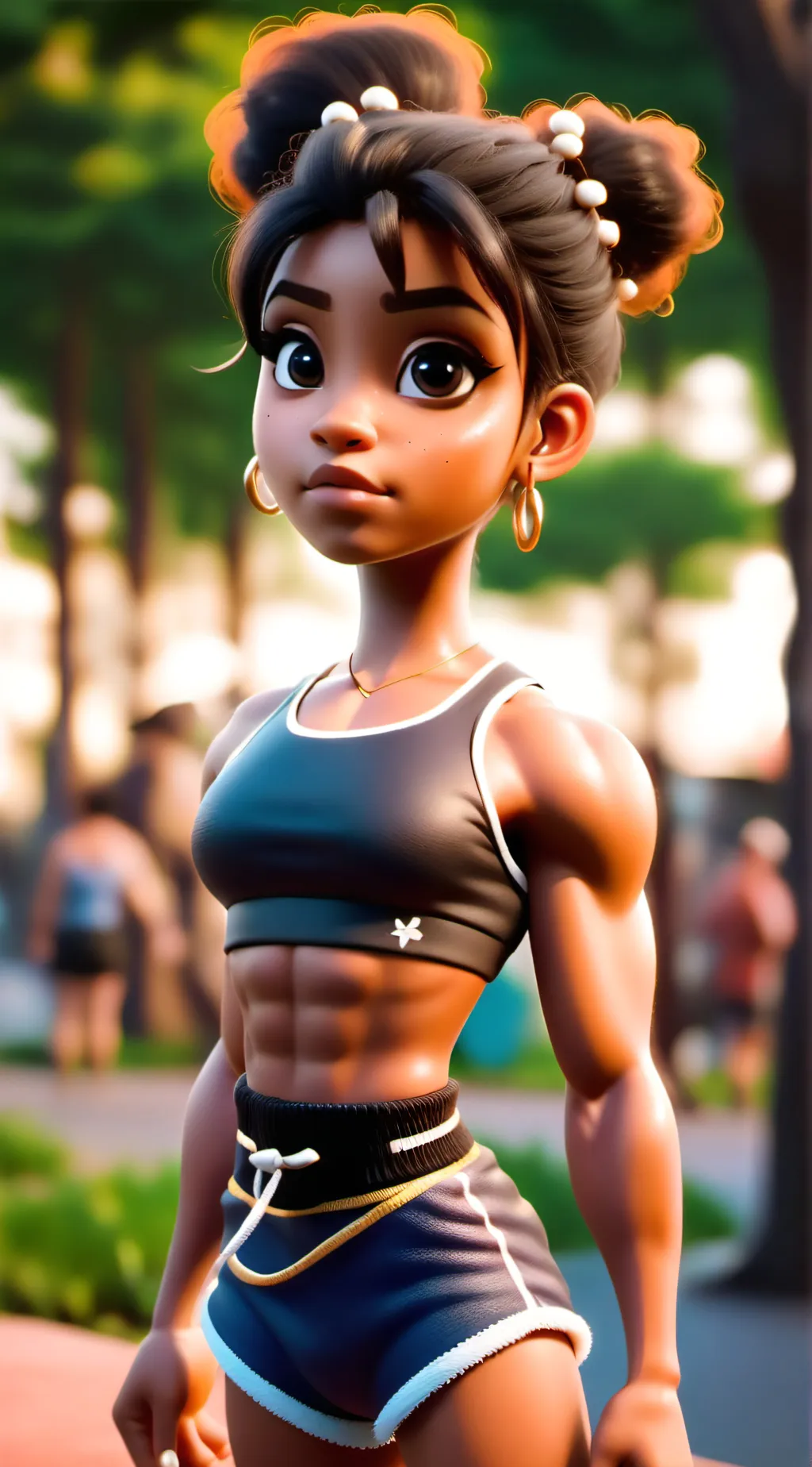 ai character: maya background