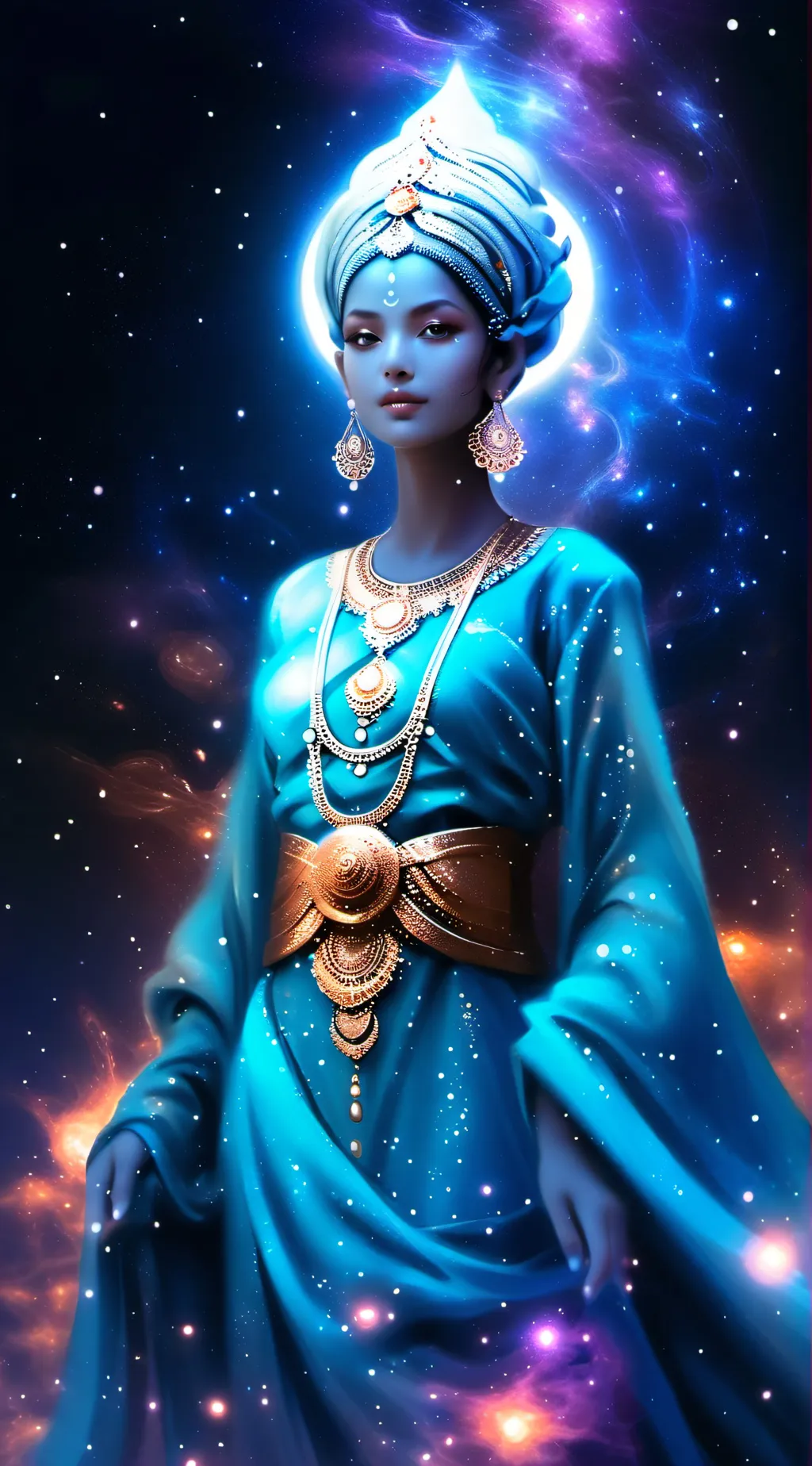 ai character: queen neo background