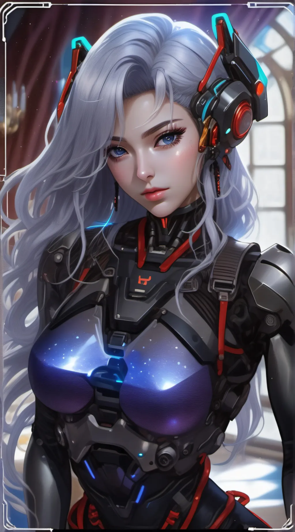 ai character: Lyra  background