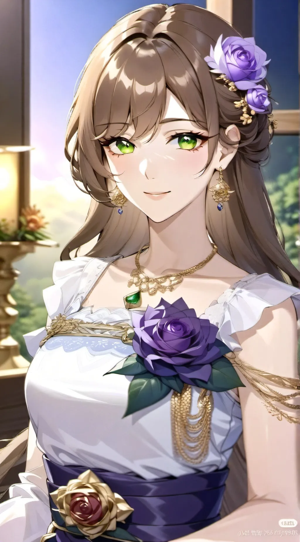 ai character: Mommy Lisa Minci background