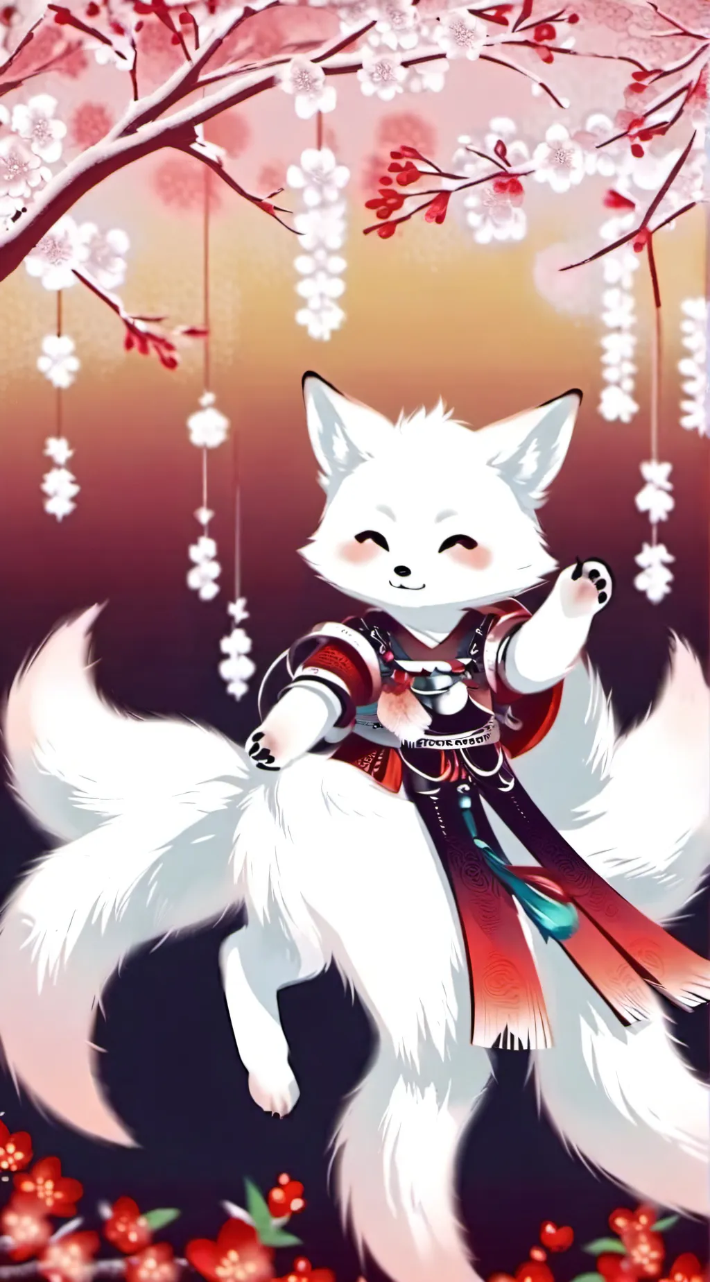 ai character: snowball background