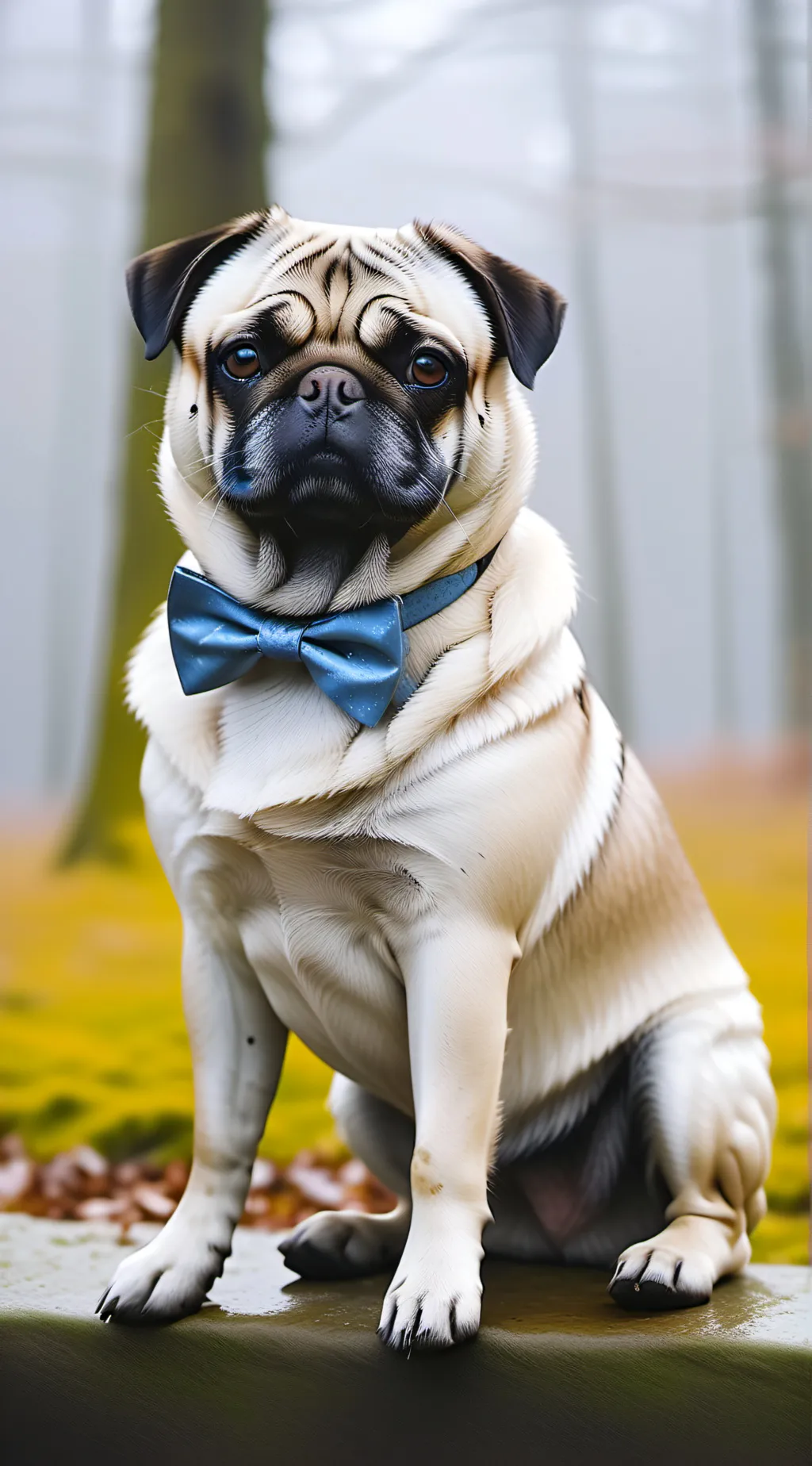 ai character: Pug Tale background
