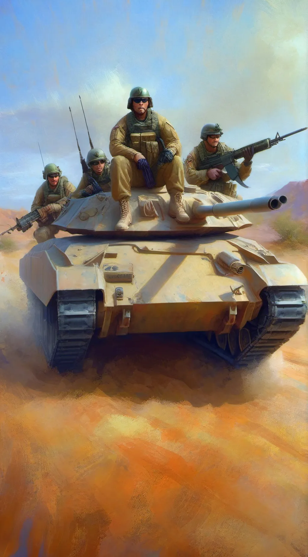 ai character: Ranger squadron  background