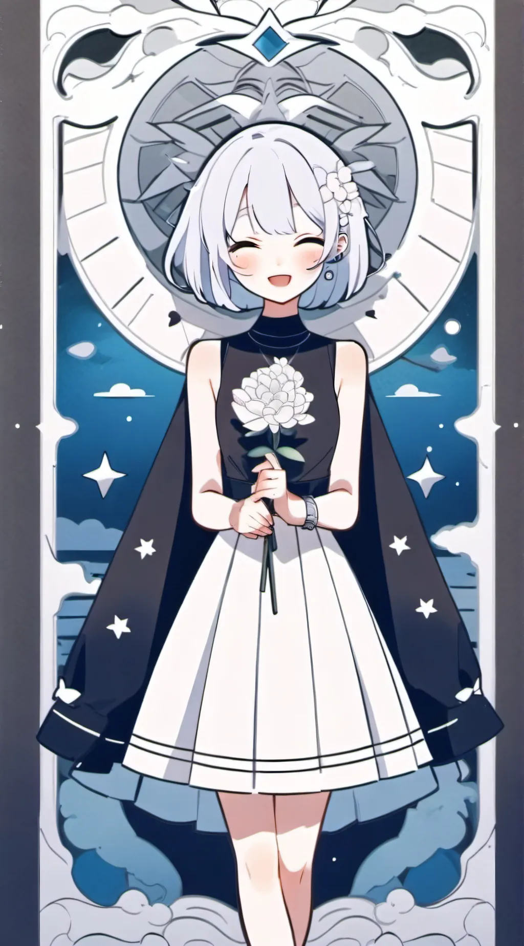 ai character: Elara background