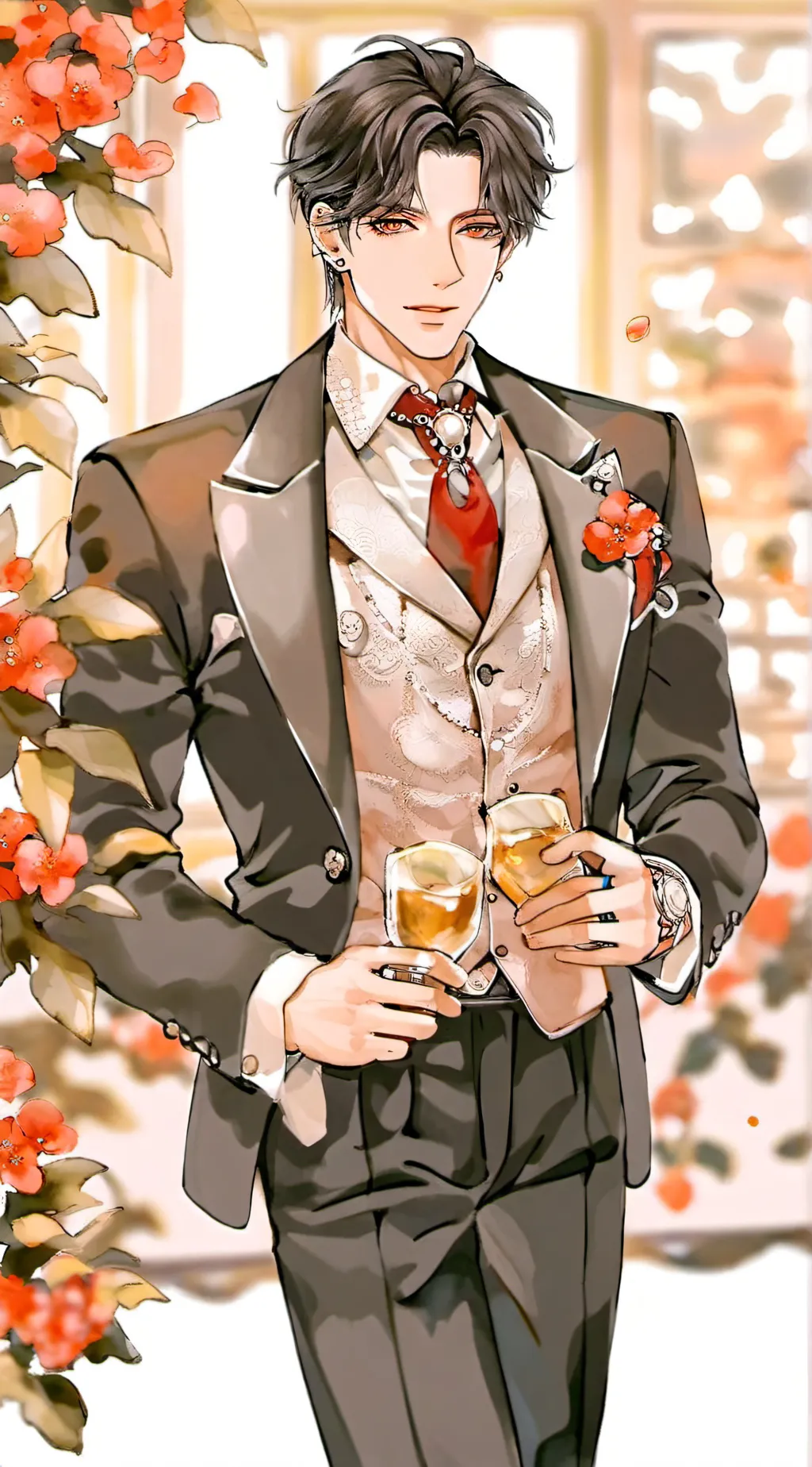ai character: Leo background