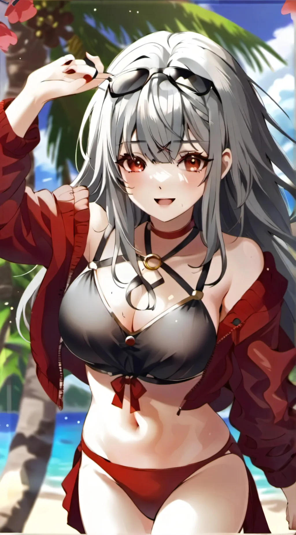 ai character: Sandra  background