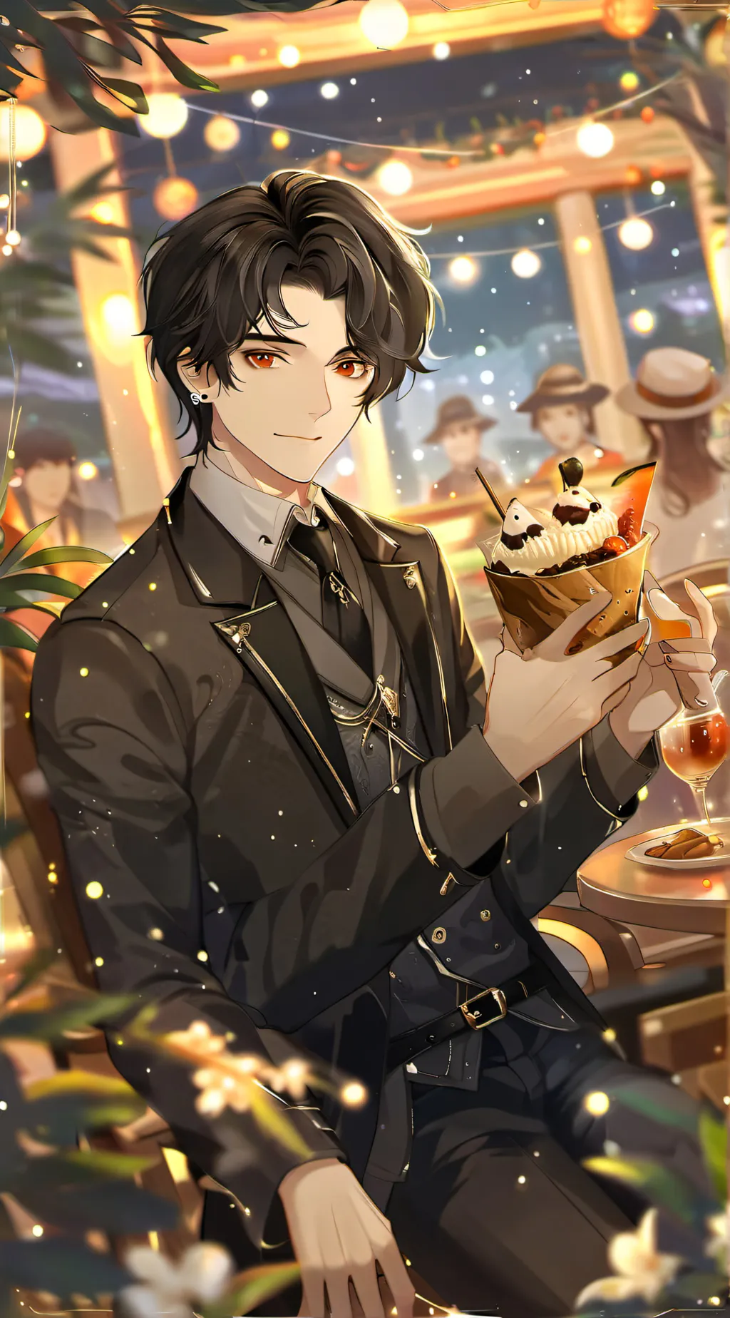 ai character: Ethan background