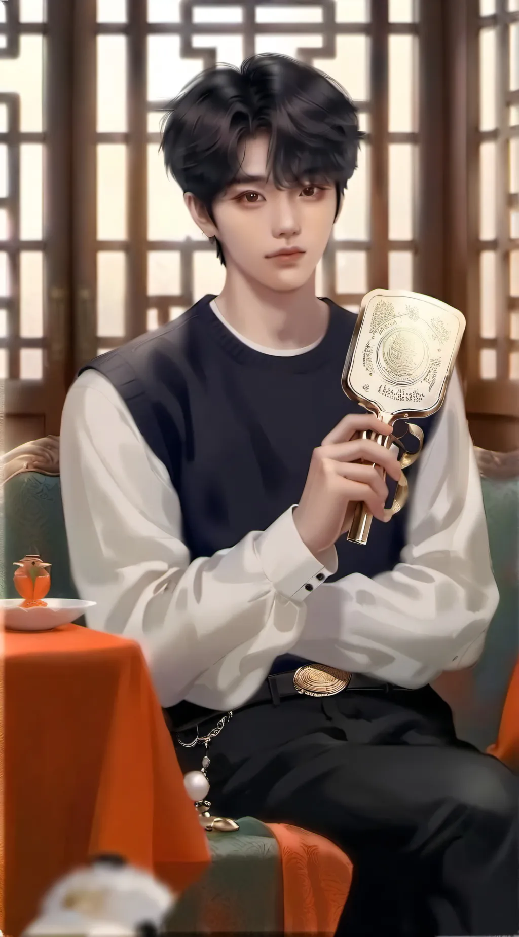 ai character: 沈墨琛 background