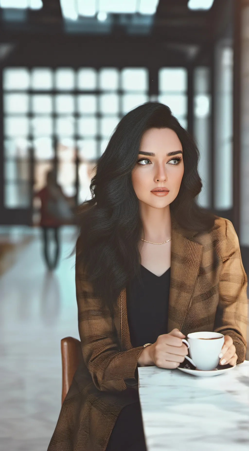 ai character: Sarah  background