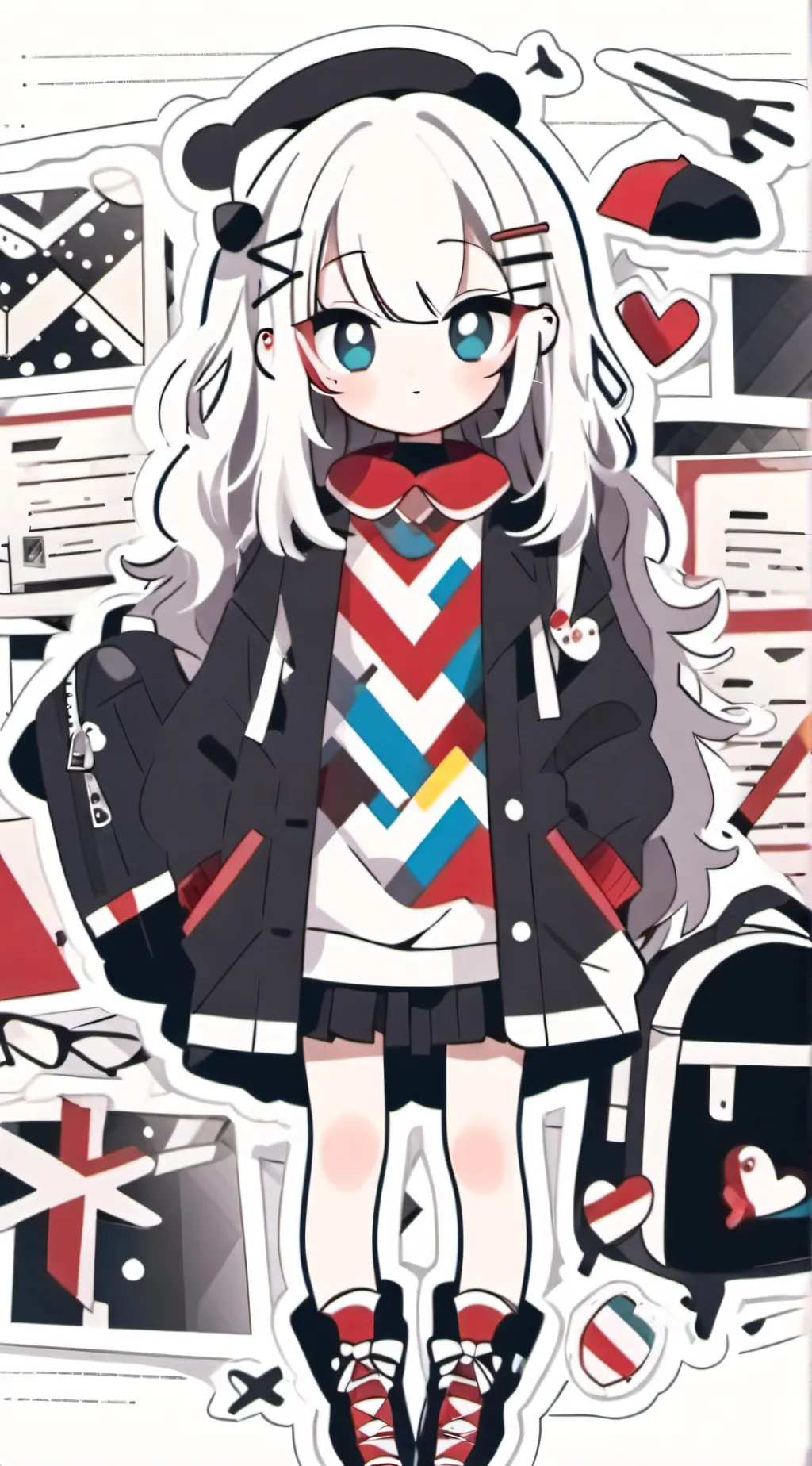 ai character: bakugo ur sick background