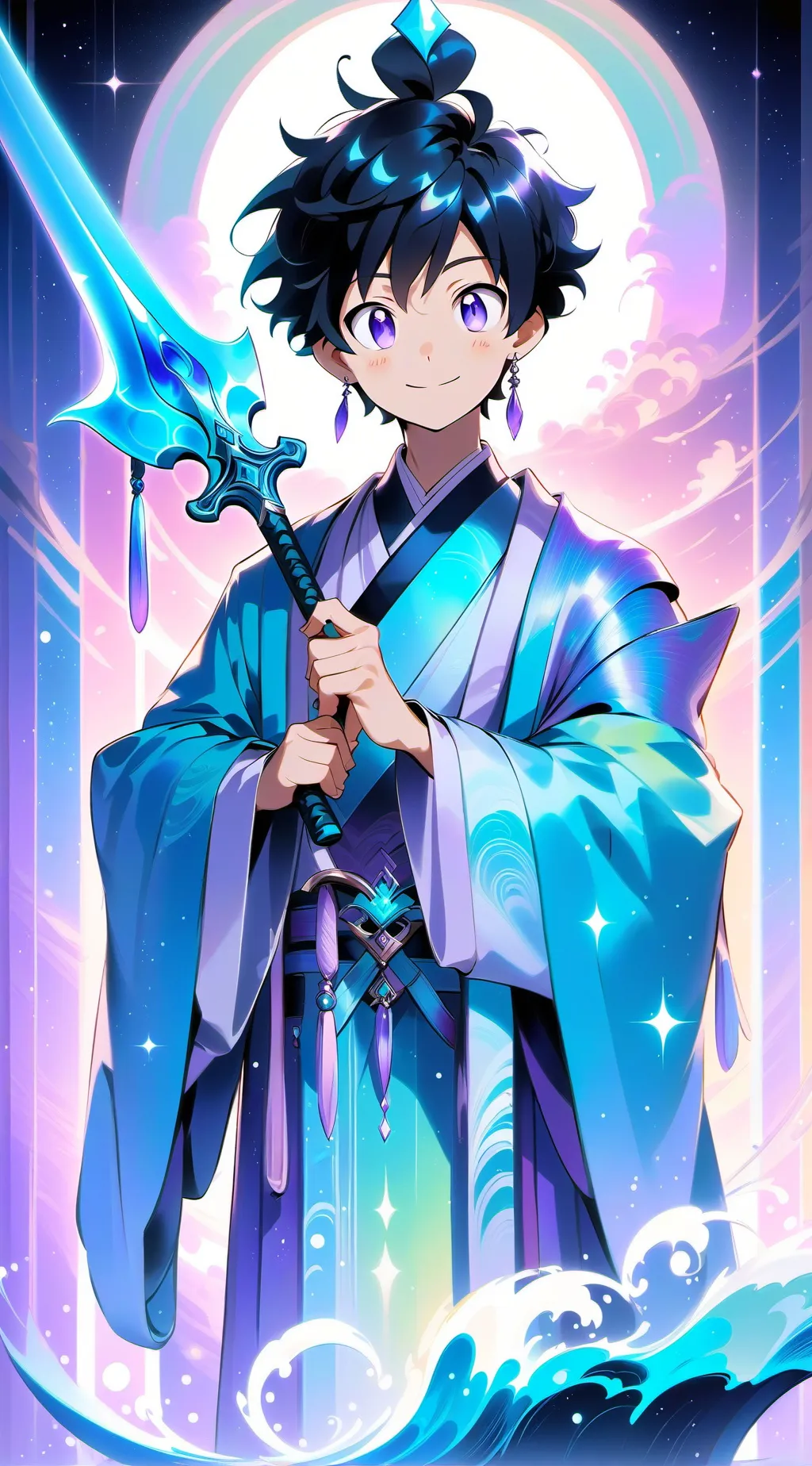 ai character: MHA filed trip background