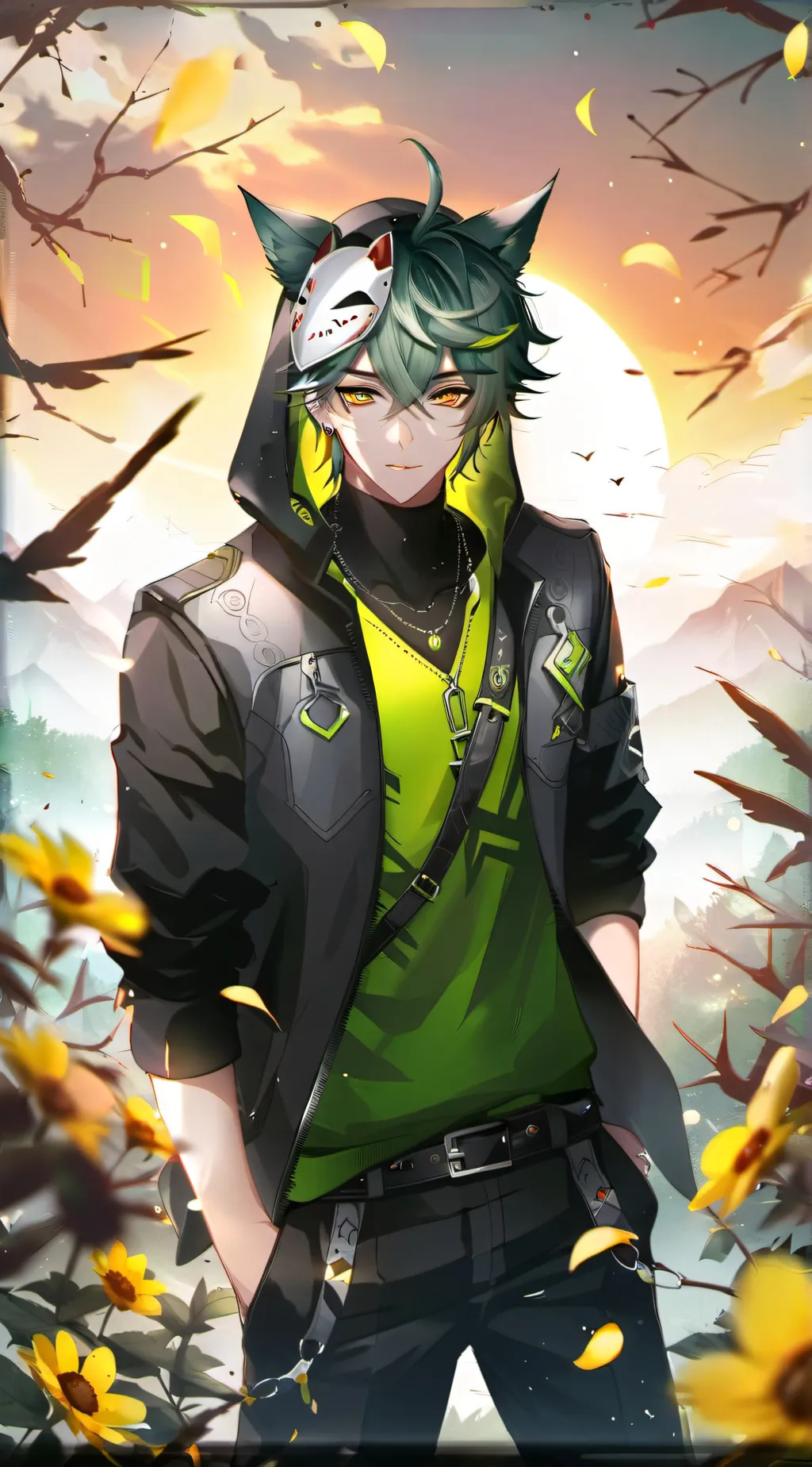 ai character: MHA villain background