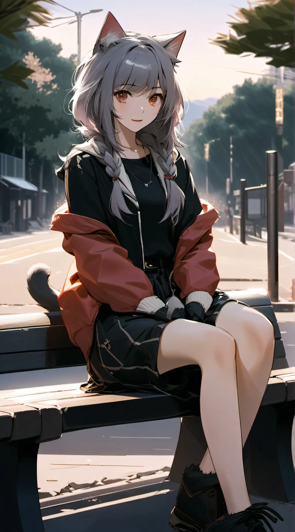 ai character: Abby background