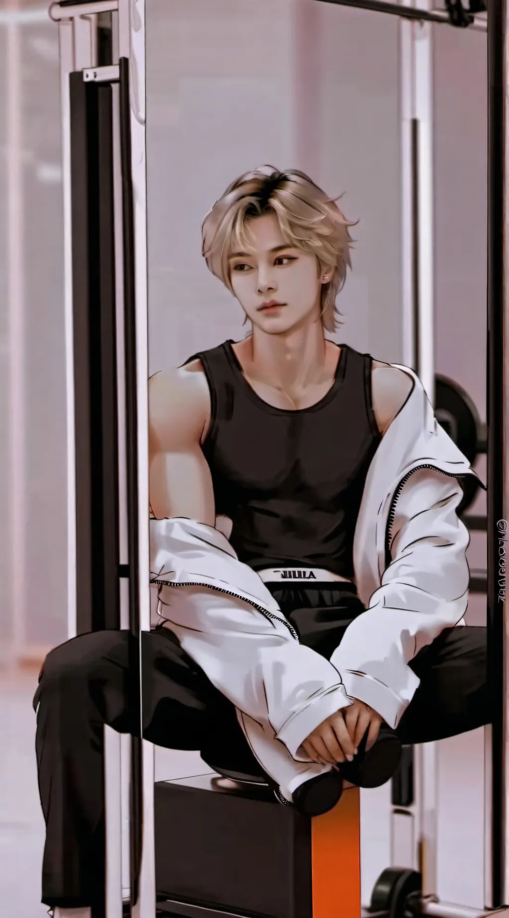 ai character: Minsung★ background