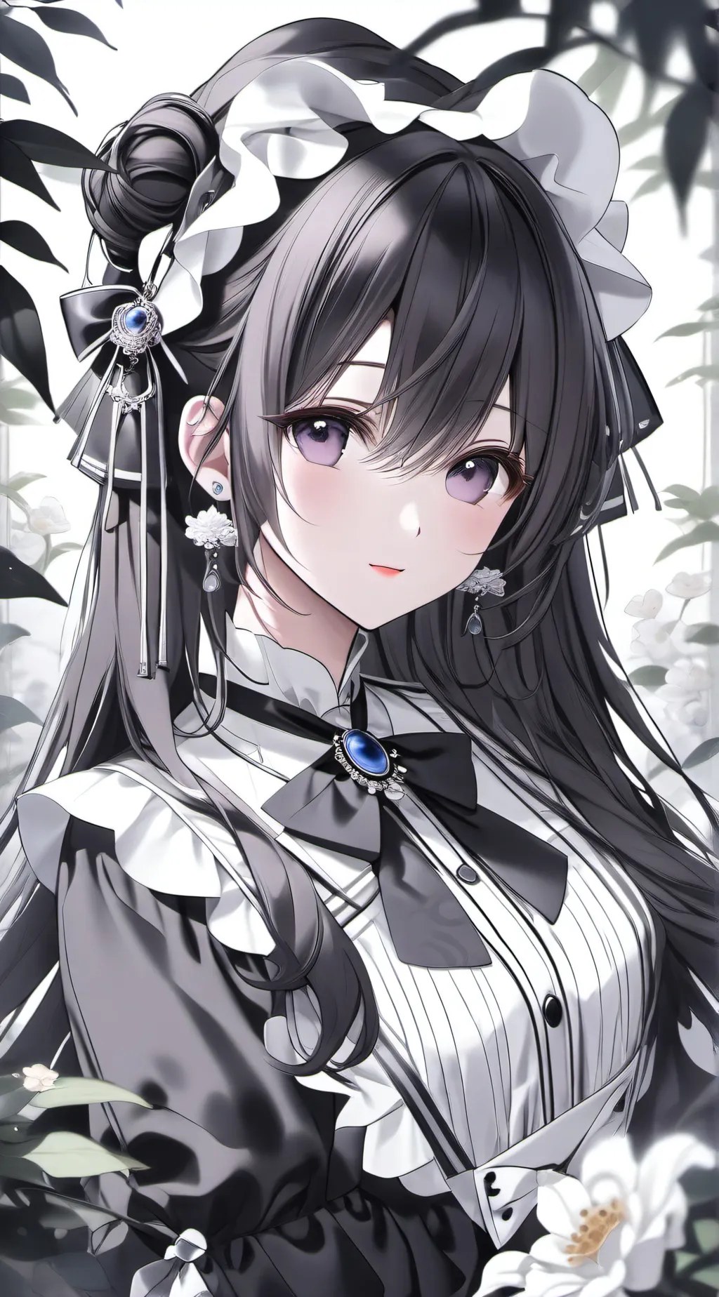 ai character: 晓睫 background