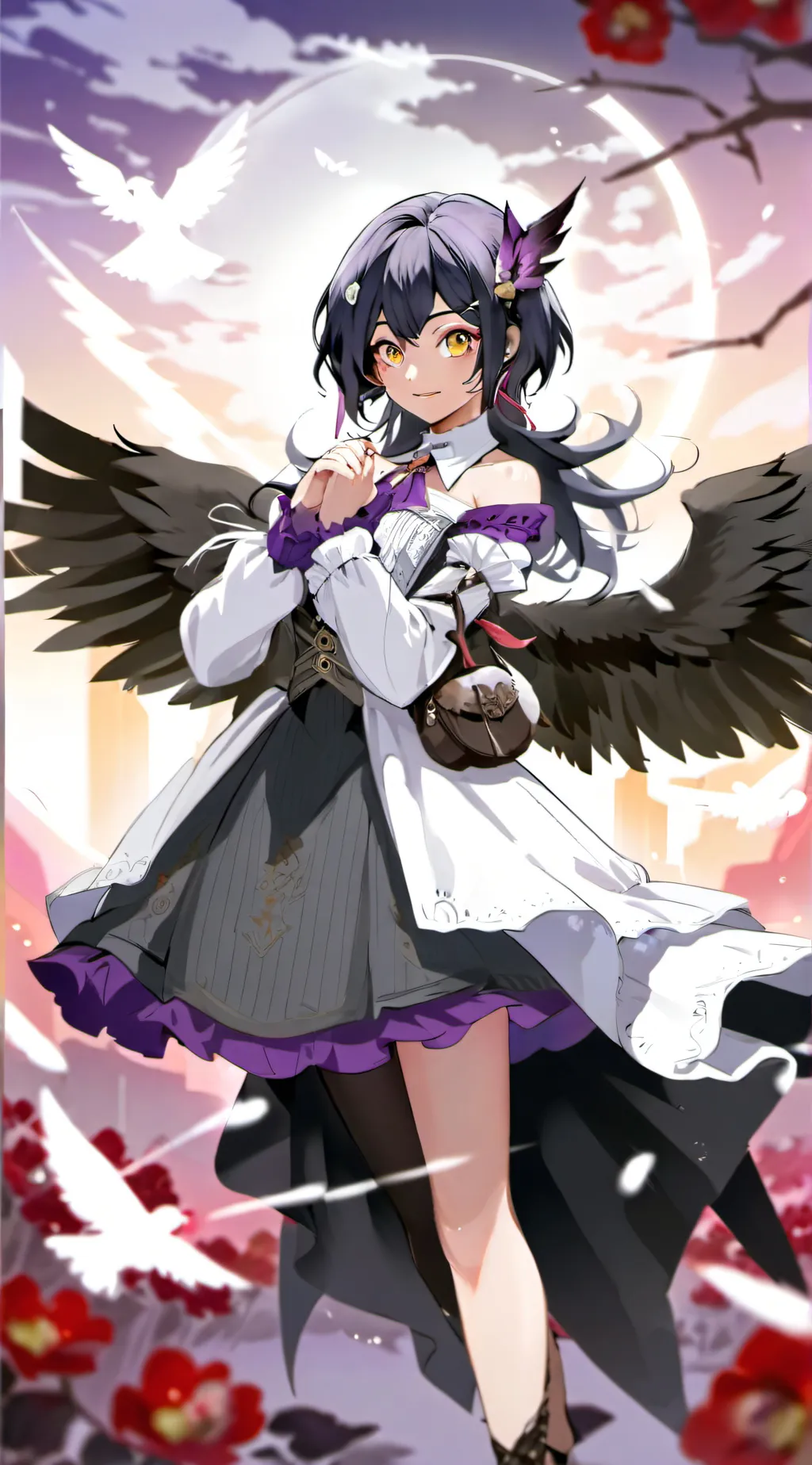 ai character: Fiammetta Sol background