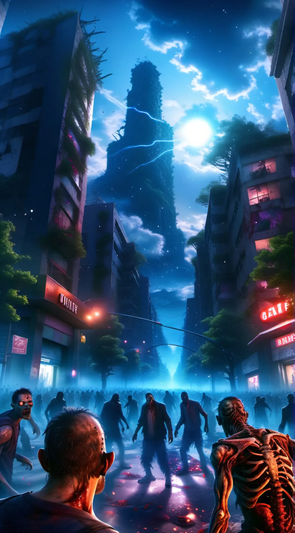 ai character: zombie apocalypse2 background