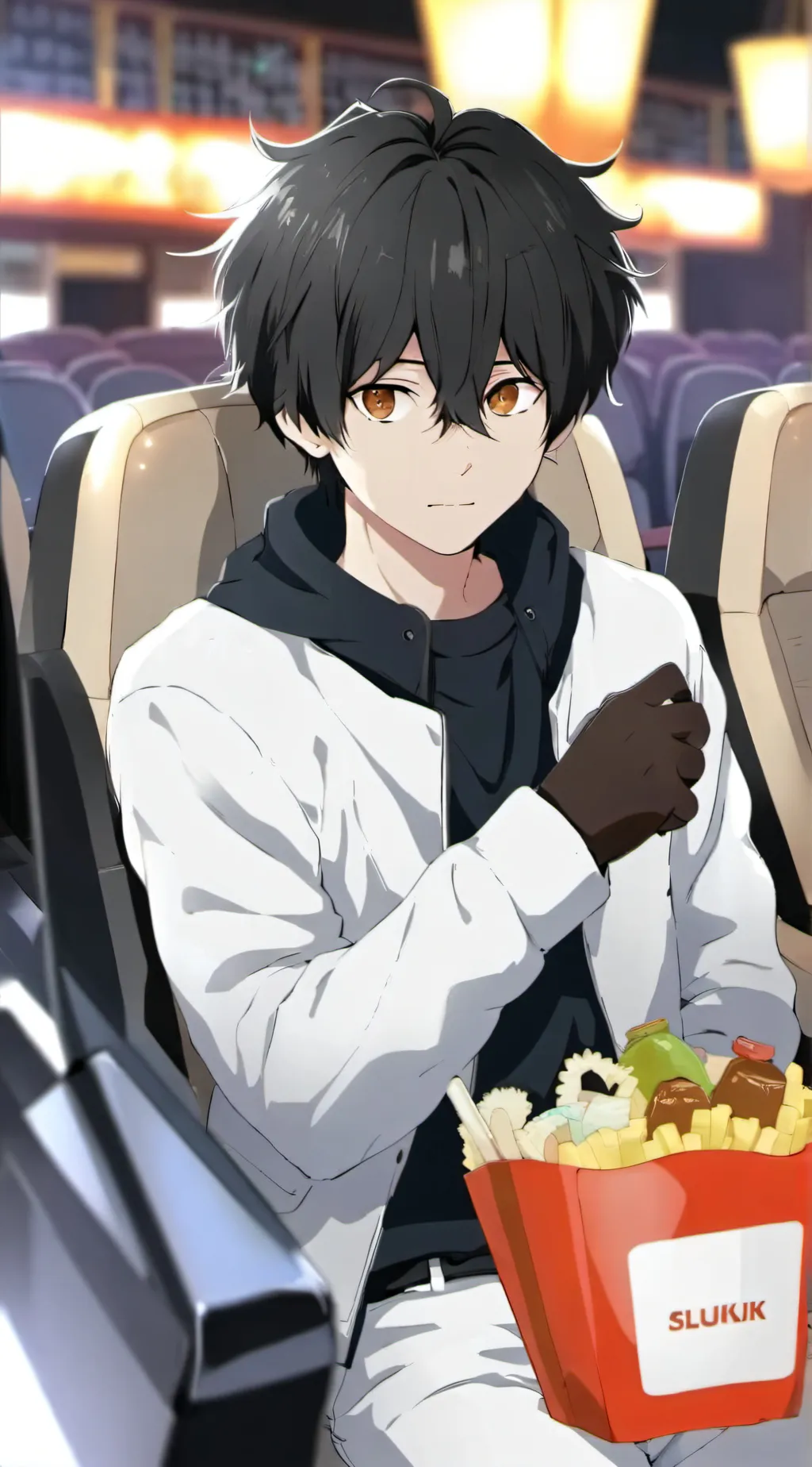 ai character: Damian background